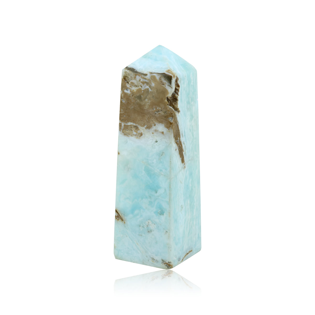 Blue Caribbean Calcite Tower